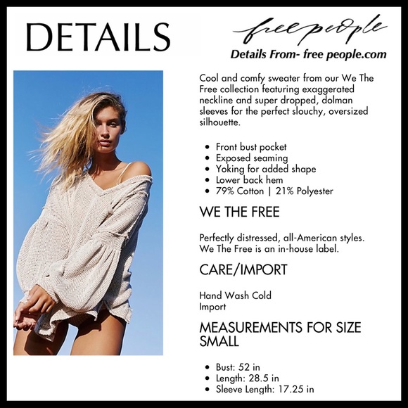 FREE PEOPLE BOHO PULLOVER FLOWY TUNIC TOP A3C - Picture 9 of 16